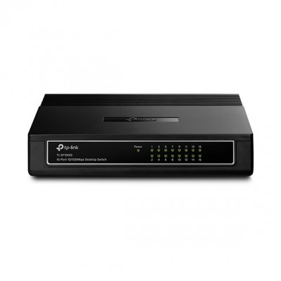SWITCH ETHERNET 16 Ptos 10/100 TPLINK TL-SF1016D