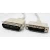 CABLE DB 25 M/CENT M 1,8M.