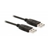 CABLE USB A+A M/M 1,8M