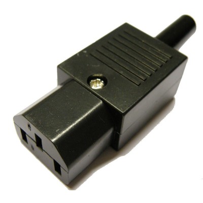 CONECTOR HEMBRA AEREO SCHUKO