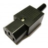 CONECTOR HEMBRA AEREO SCHUKO