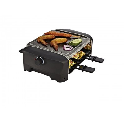 Raclette Princess 162810 Party 4 Stone & Raclette