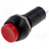 INTERRUPTOR  3 AMPERIOS NEGRO MANDO ROJO
